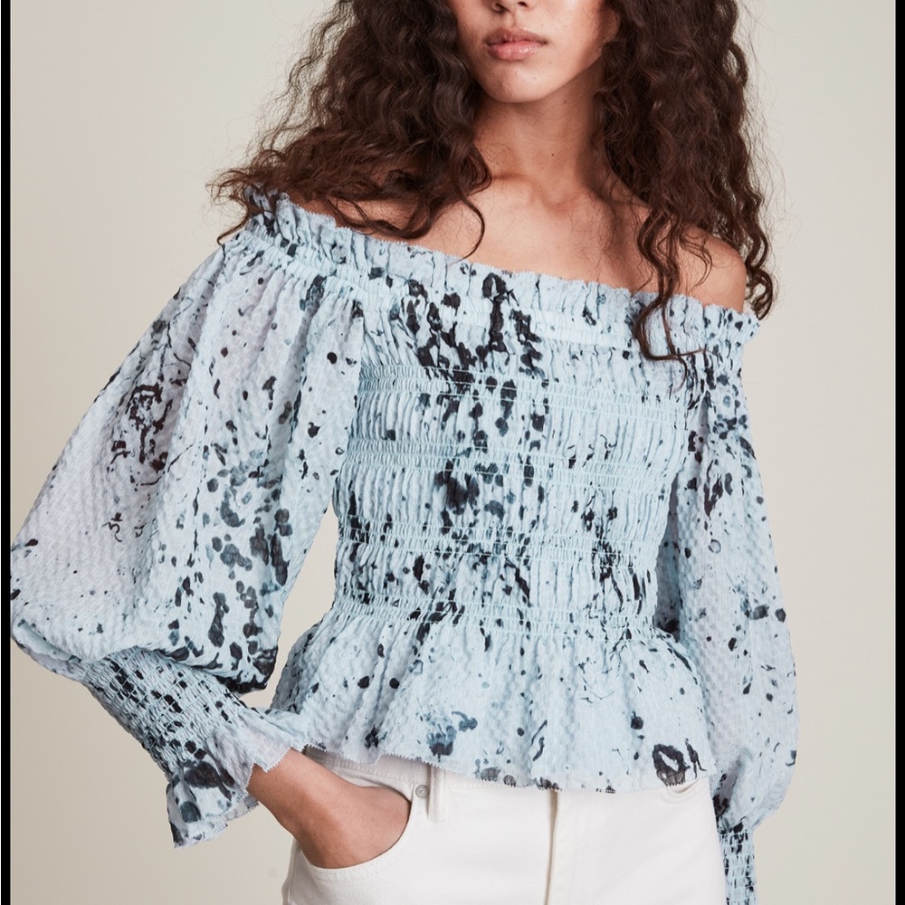 All Saints Lara Portland Top